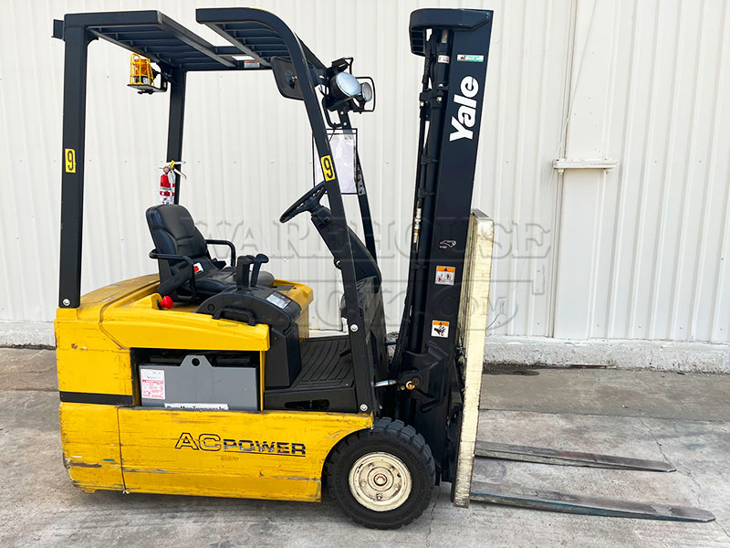FL3674 Yale ERP030THN36TE082 4 Wheel Forklift - Click Image to Close